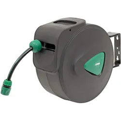 Stier, Gartenschlauch Aufbewahrung, Avvolgitubo per Giardino con Pistola a Spruzzo (30 m)
