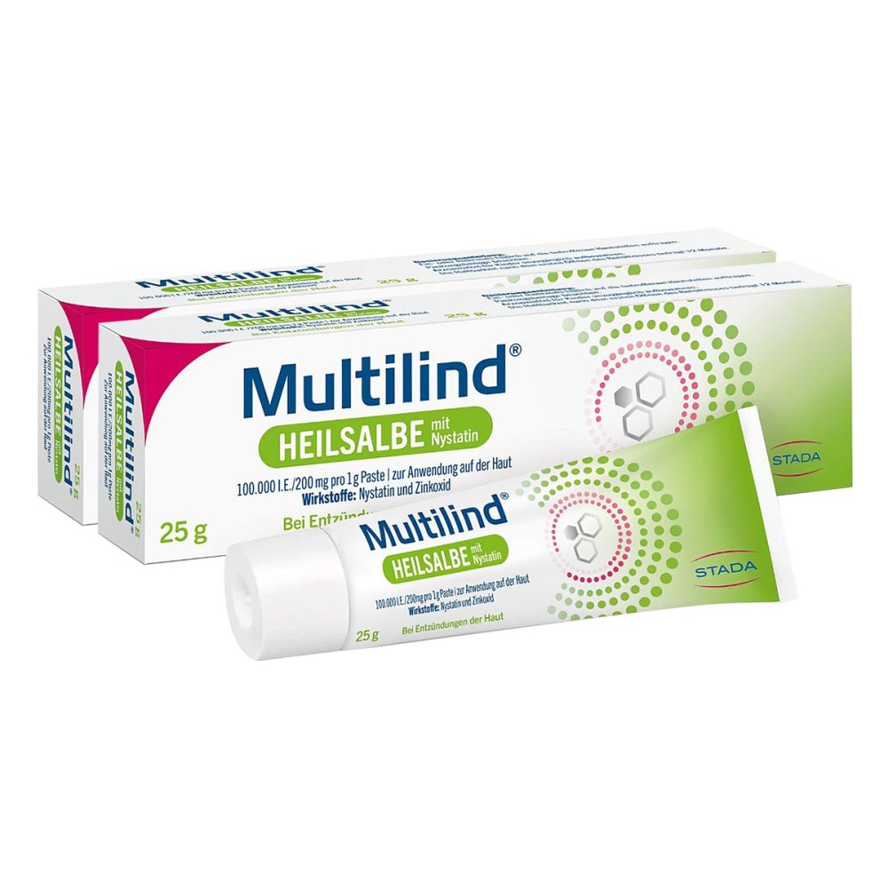 STADA Consumer Health Deutschland GmbH Multilind Wund- und Heilsalbe mit Nystatin und Zinkoxid 08102250