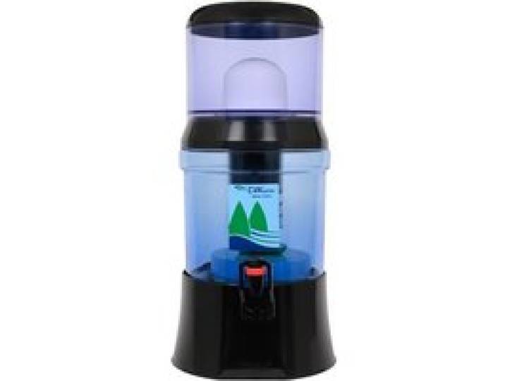 Fontaine à eau filtrante - EVA UNITED LTD - EVA - 7 litres - Noire - Système magnétique