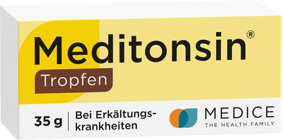 Meditonsin Tropfen bei ersten Anzeichen einer Erkältung