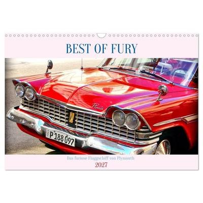 BEST OF FURY - Das furiose Flaggschiff von Plymouth (Wandkalender 2027 DIN A3 quer), CALVENDO Monatskalender