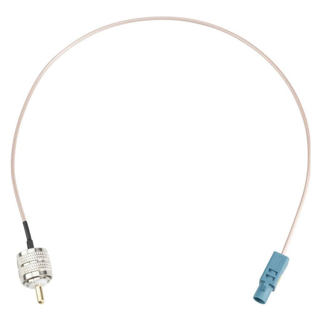 Albrecht Antennenanschluss-Kabel PL Stecker > Fakra Stecker (7584)