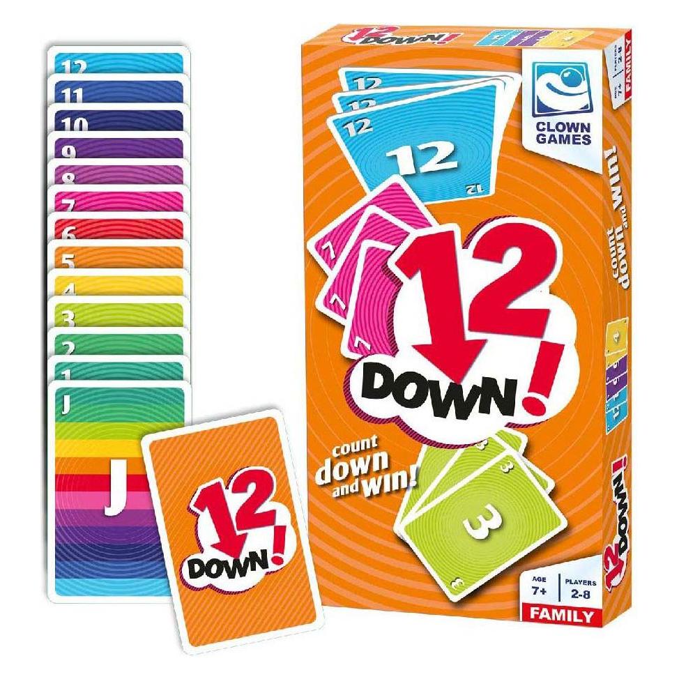 Clown games 12 Down (Deutsch, Englisch, Französisch, Niederländisch, 2 - 8 Spieler) (2014369)