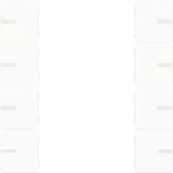Wippenset 4-fach weiß glänzend zu Tastsensor ADVANCE PRO 2-/4-fach (CHPBD-08/5x)