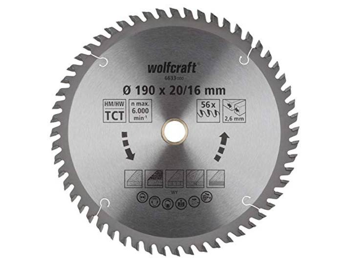 wolfcraft Handcirkelzaagblad HM, serie oranje I 6633000 I Fijne, zuivere sneden