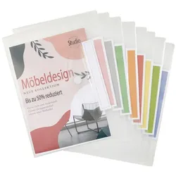 FolderSys Dokumententaschen DIN A4 0.2 mm transparent