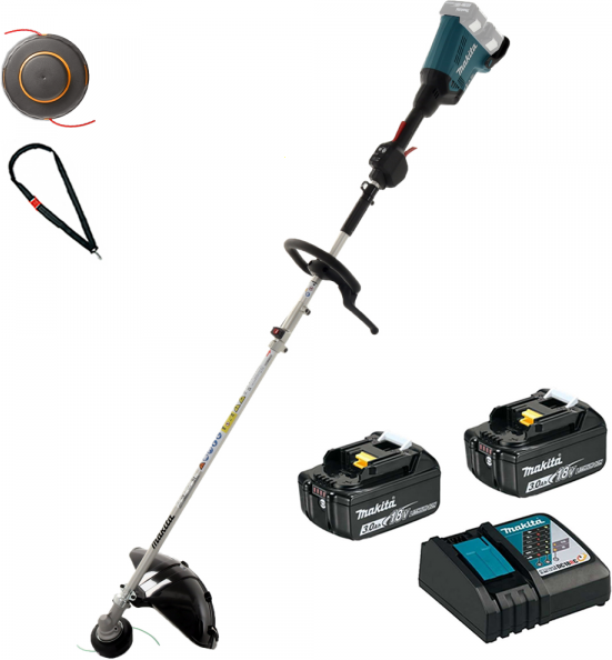 Makita DUX60 - Débroussailleuse à batterie - 18 V - 3 Ah
