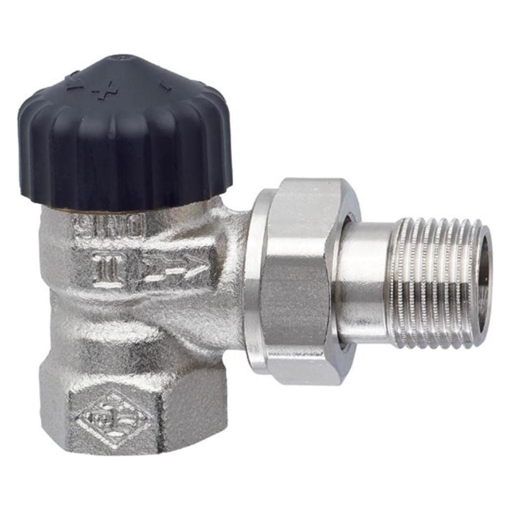 Magni TA Heimeier Thermostat-Ventilunterteil Eckform RG vern 1 Zoll, 2201-04.000 (2201-04.000)