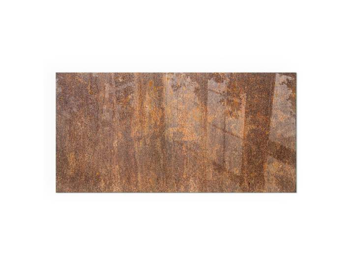 KAMINBODENPLATTE 100x50 cm - Rosttextur für den Hintergrund