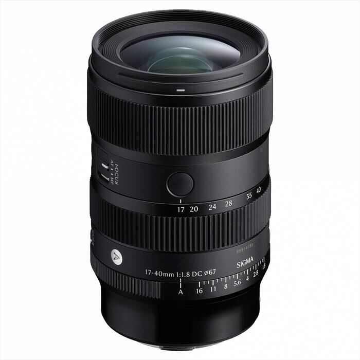 Sigma Obiettivo Zoom 17-40/1.8 (a) Dc Fuji X-mount-nero