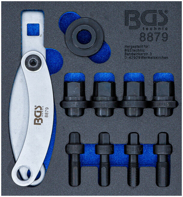 Insert de servante d'atelier 1/6 : Kit de montage pour chaîne de distribution BGS ; BGS technic (8879)