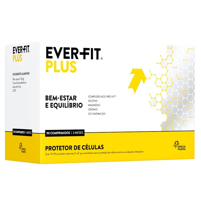 Ever-Fit Plus Suplemento antioxidante Equilibrio y bienestar 90&nbsp;pastillas