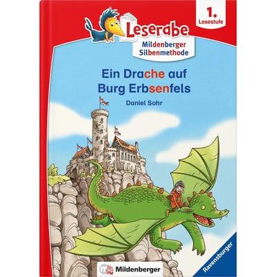 Leserabe – Ein Drache auf Burg Erbsenfels, Gebundene Ausgabe von Daniel Sohr, Mildenberger Verlag GmbH, 978-3-619-14634-5