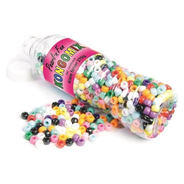 Toymax Pearl'n Fun Kongomix 270g klare farver (714165)