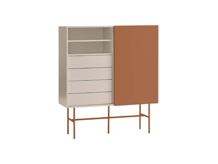 Design Highboard „Nube“ Cream / Arkilla Teulat