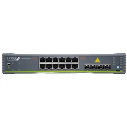 Juniper EX4100-F 12-Port Fanless 10/100/1000BaseT PoE+, 2x 1G/2.5G/10GBaseT Uplink ports, 4x 10G SFP+ Stack (12 Ports), Netzwerk Switch, Schwarz