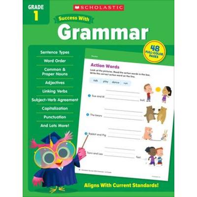 Scholastic Success with Grammar Grade 1 Workbook, Taschenbuch von Scholastic Teaching Resources, Scholastic Teaching, 978-1-338-79837-1