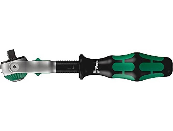 Wera 05003500001 8000 A Cliquet Zyklop Speed à carré 1/4“\, 152 mm Vert