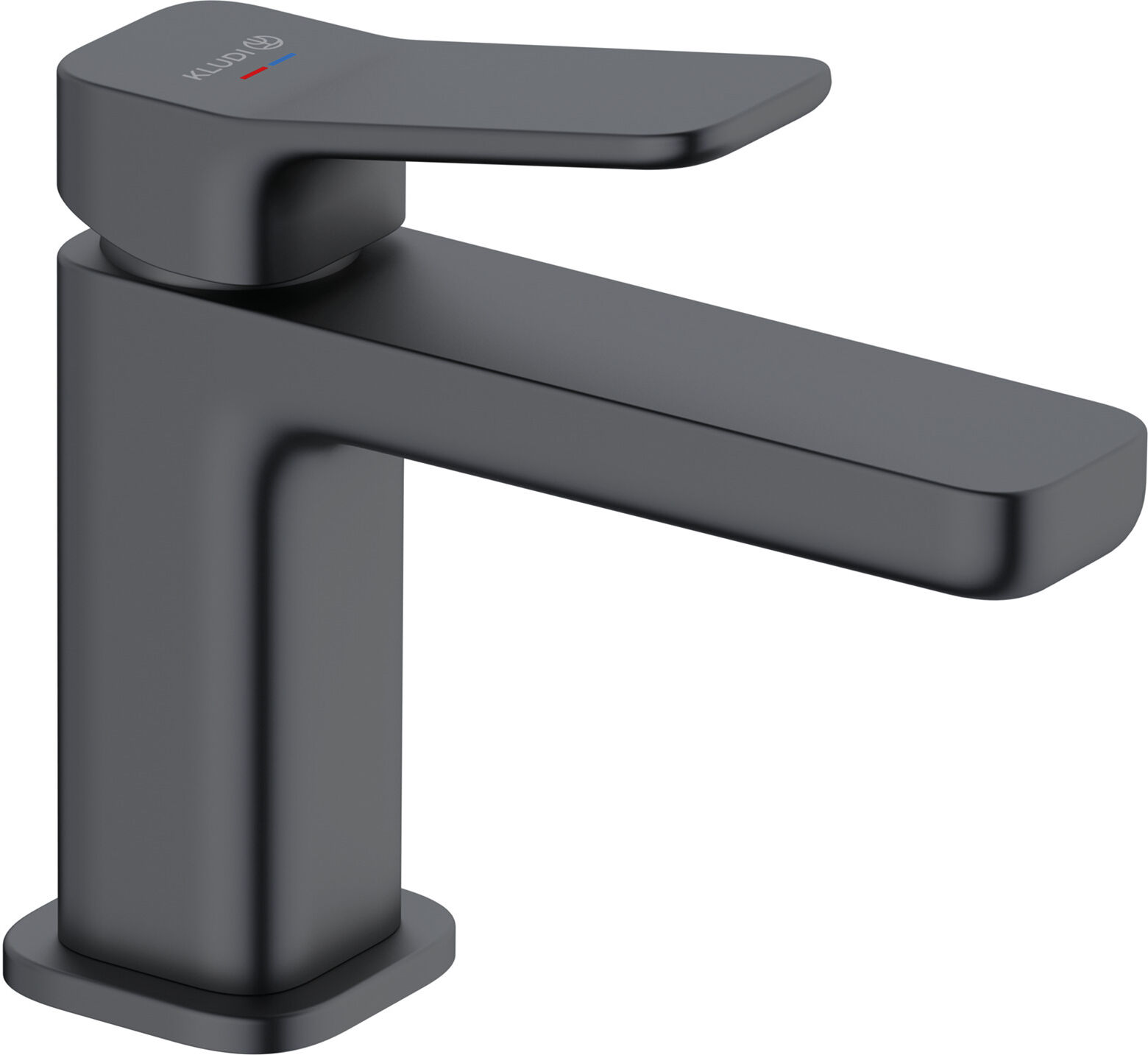 KLUDI-X3 mitigeur lavabo 422903981 sans garniture de vidange , noir mat