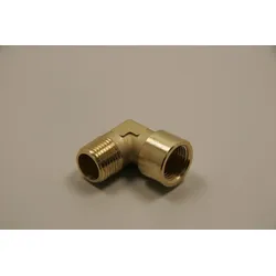 Aircraft Winkelstück G1/2" i - R1/2" a Messing, vernickelt