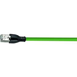 HELU 806415 RJ45 Patchkabel 15.00 m Grün PVC-Mantel 1 St.