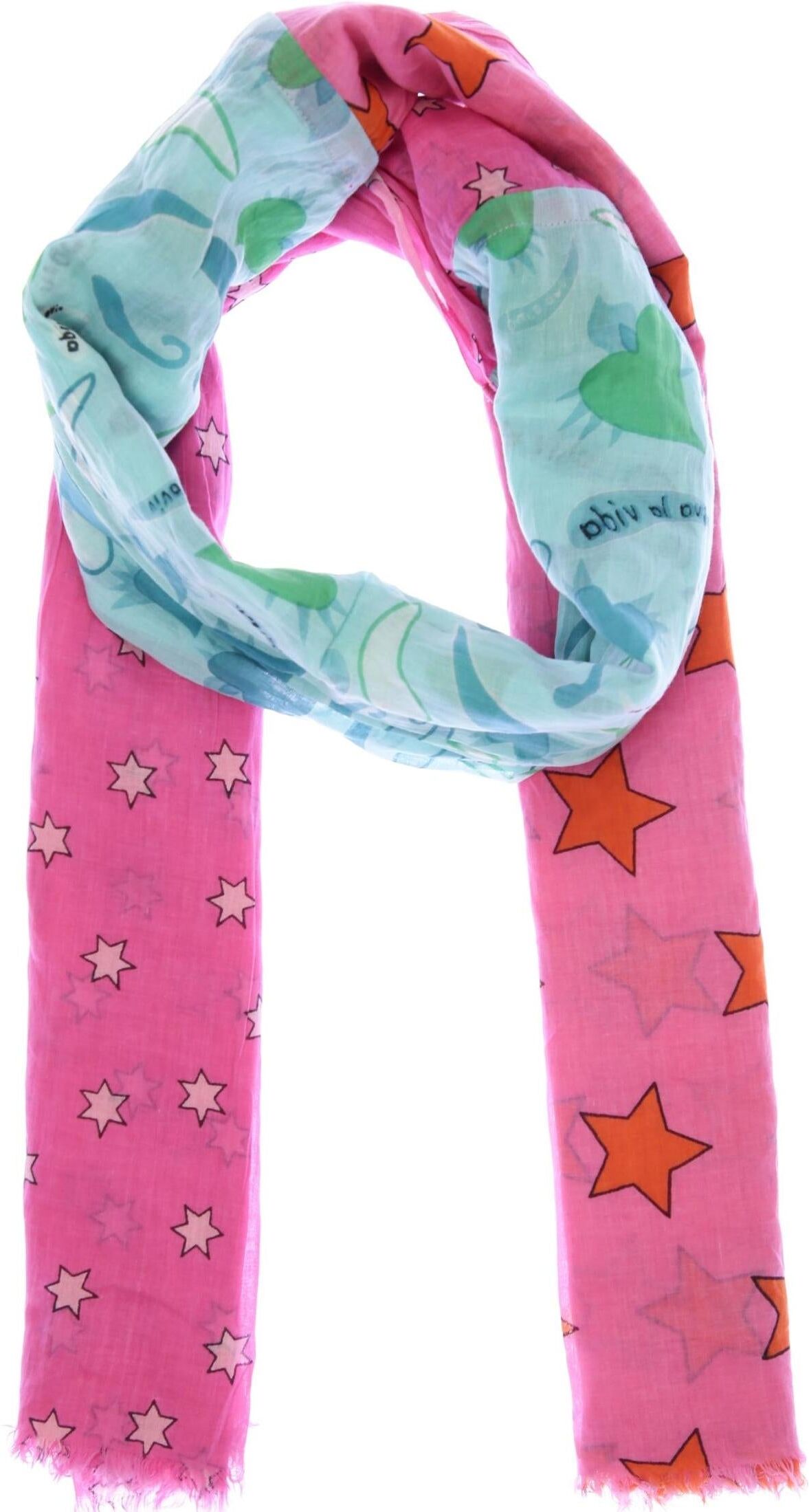 Lieblingsstück Damen Schal oder Tuch, Pink, Baumwolle - Second Hand