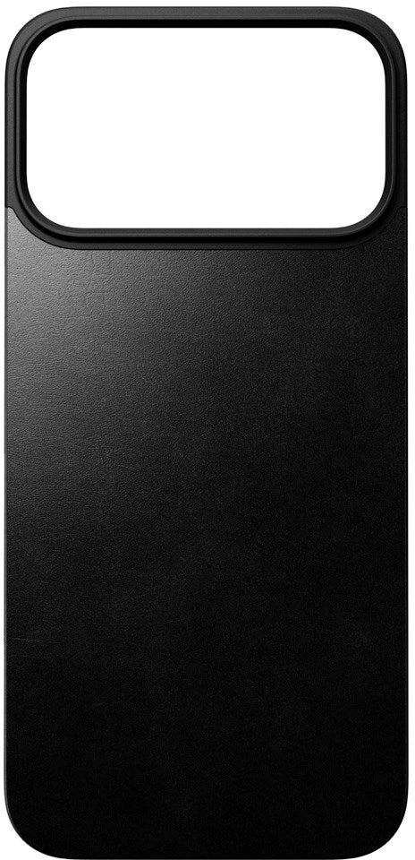 iPhone 17 Pro - Nomad Magnetic Horween Leather Back Cover - MagSafe Kompatibel - Black