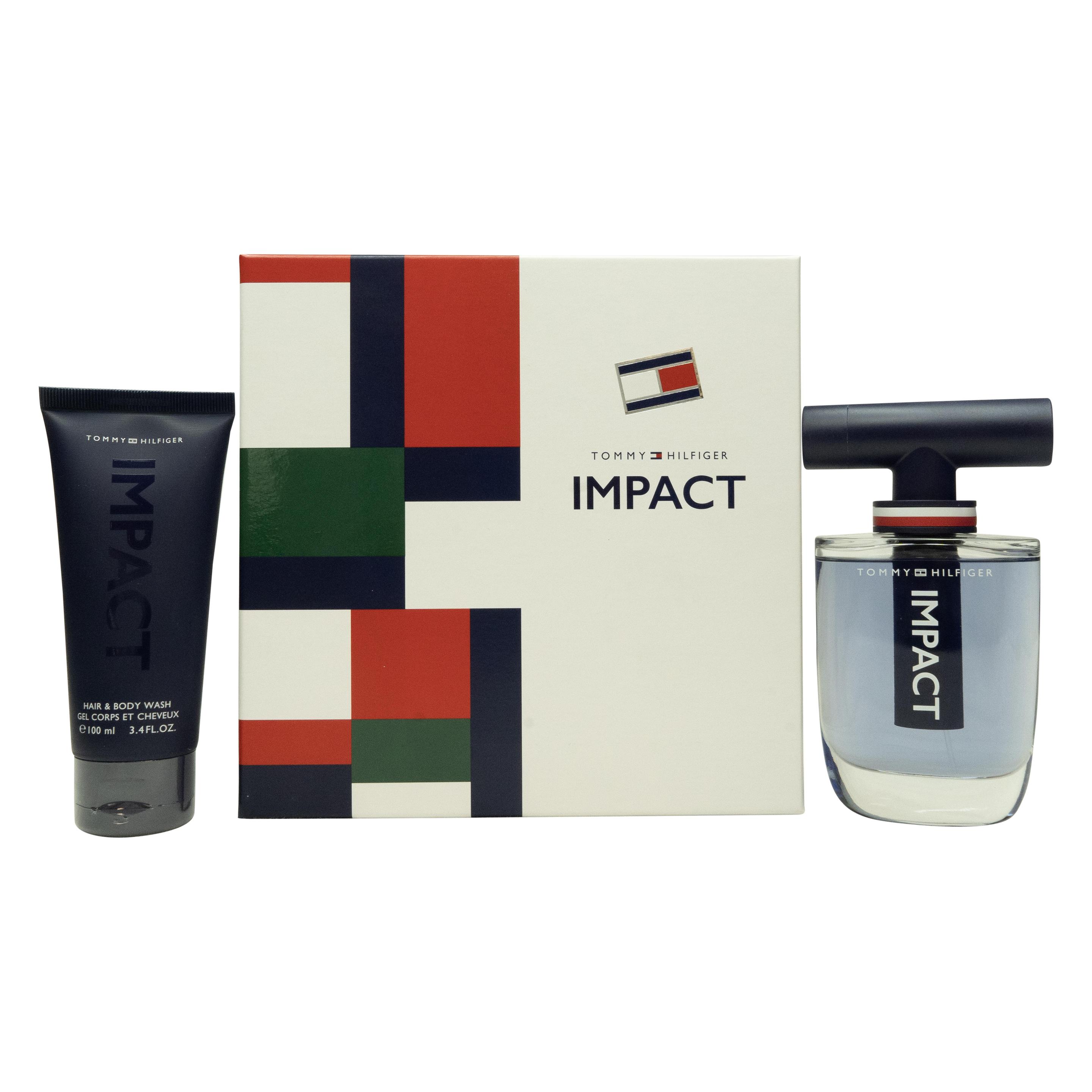 Tommy Hilfiger Impact Eau De Toilette für Männer 100 Ml (Körperpflegeset, Parfum Set) (52728436)