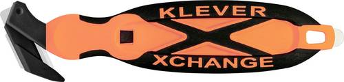 KLEVER KCJ-XC-35G XChange 35 Sicherheitsmesser Orange-Schwarz, 10St.