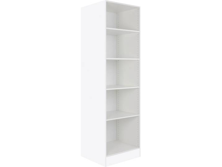Regal OPTIFIT Elm , weiß, B:60cm H:206,8cm T:55,5cm, Regale, Regal, Breite 60 cm