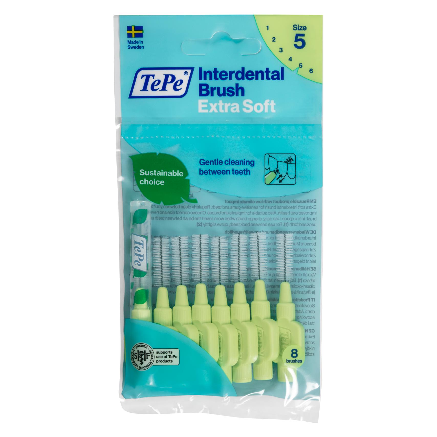 TePe Interdentalbürsten Extra Soft ISO 5 (8x, 0.80 mm) (122265)