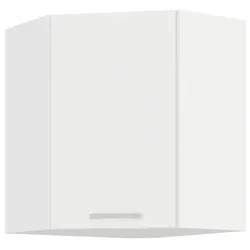 EKO White Eckhängeschrank 58x58 Weiss matt Küchenzeile Küchenblock Einbauküche