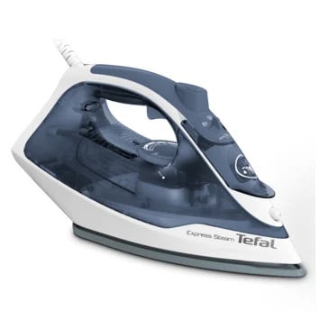 Tefal Express Steam FV2837 Stoomstrijkijzer - Blauw, Grijs, Wit - 2400 W
