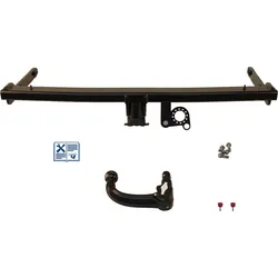 Oris Anhängerkupplung abnehmbar inkl. TowTec E-Satz 13polig spezifisch - VW GOLF VIII