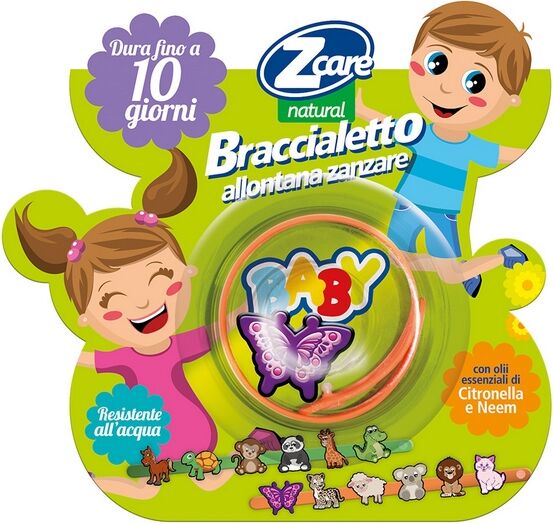 Ibsa Farmaceutici Italia Zcare Natural Baby Braccialetto Allontana Zanzare Profumato
