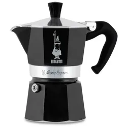 Bialetti Moka Express - schwarz - Aluminium - für 3 Tasse