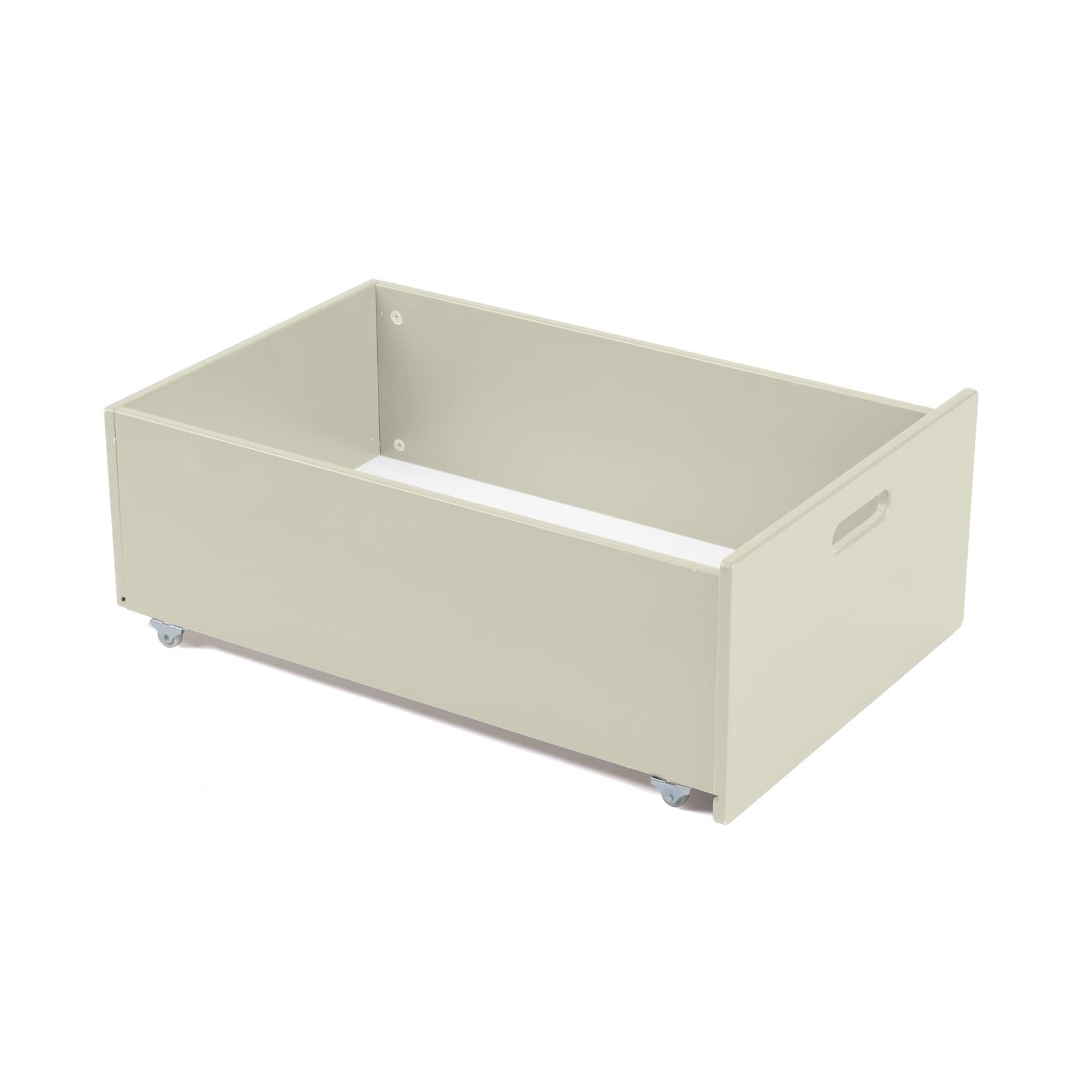 Waldin Bettschublade für Babybett 7in1, Stauraum-Schublade unter dem Kinderbett