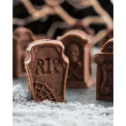 Grabstein Halloween Backform