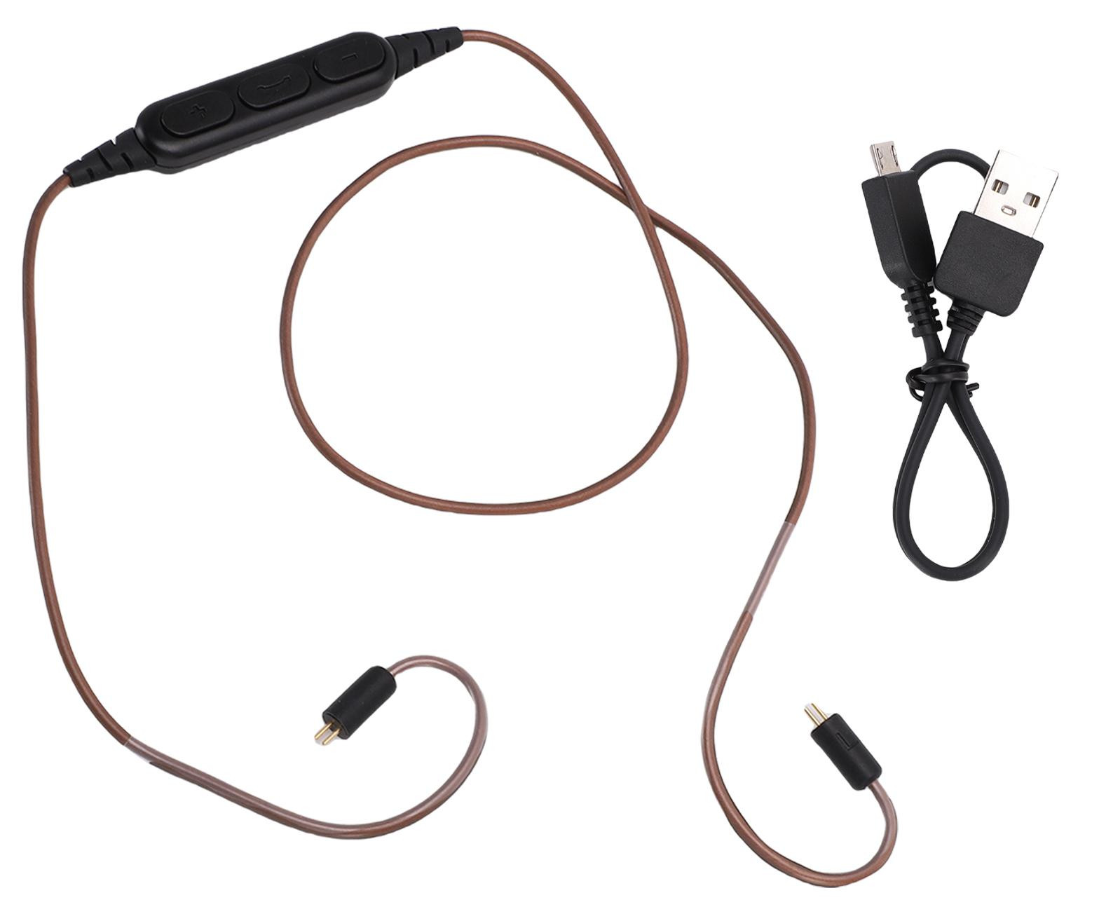 Gistuch Bluetooth 5.3 Audiokabel met Microfoon voor KZ ED16, ZSA ES4, ZSR, ZST en ZS10 Oordopjes met 2Pin Connector (0,78 mm)