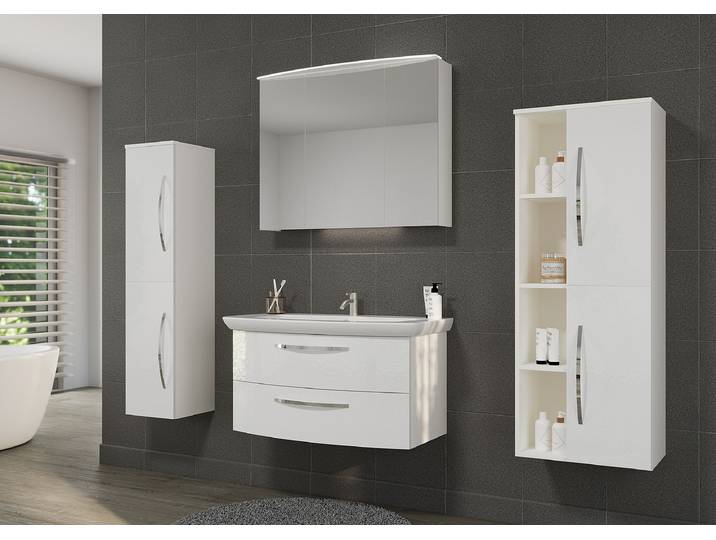 Meuble vasque 90cm 90 x 50 x 51cm Blanc