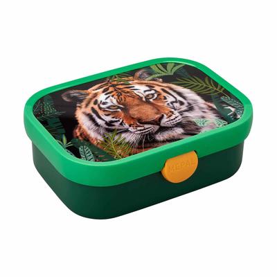 Lunchbox MEPAL "Brotdose Campus 700 ml", grün (wild tiger), Lebensmittelaufbewahrungsbehälter, Lunchbox