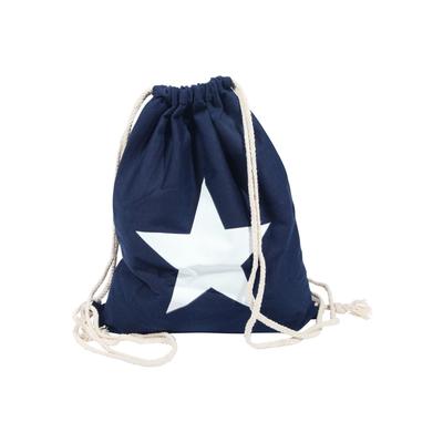 Turnbeutel CHAM CHAM "Beutel Rucksack, 40 x 32 cm", blau, Textil, Taschen