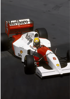 Inspire Picks F1 Monaco Racing Wall Art Max Verstappen Print Formula 1 Canvas Decor 11 20x30cm Unframed