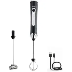 Mesko MS 4535 Wiederaufladbarer Milchaufschäumer – 2 in 1