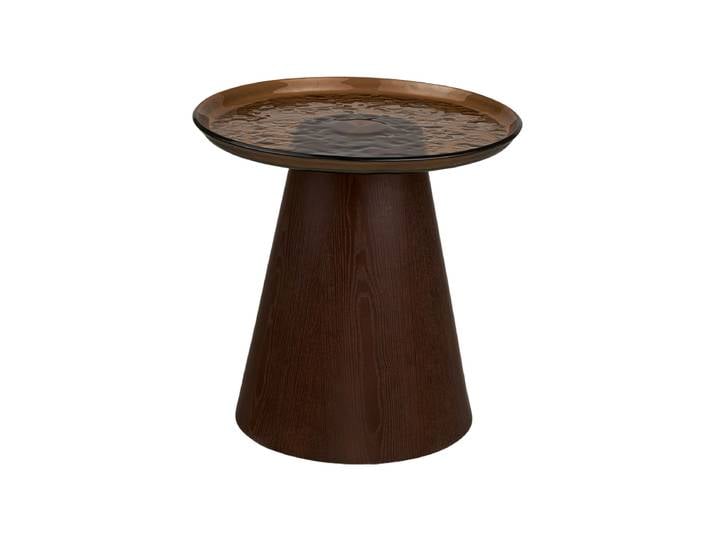 Runder Design Beistelltisch „Orvieto“ Esche Nordic Living