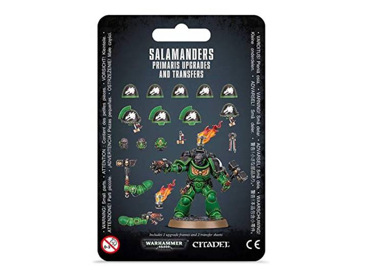 Games Workshop - Warhammer 40.000 - Salamanders Primaris upgrades en transfers