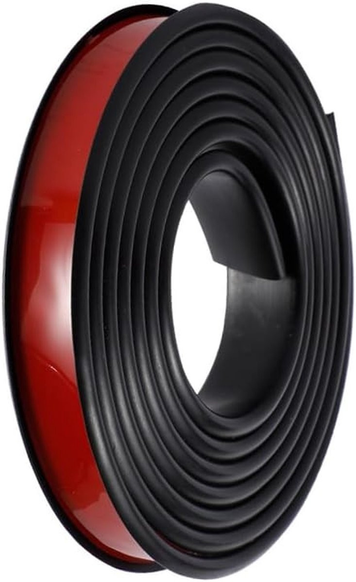 Zelfklevende U-vormige randafwerking van TPE, beschermende randband voor meubelrestauratie, 18 mm x 5 m