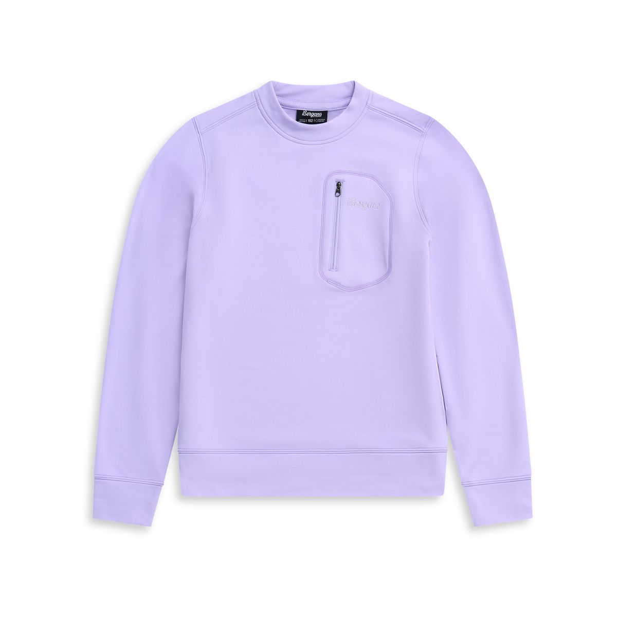 Bergans Midtli Midlayer Sweatshirt Junior acai smoothie (24671) 164 259915-4003-24671-164