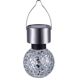 Globo 33056 Solar Solarleuchte Edelstahl, Led