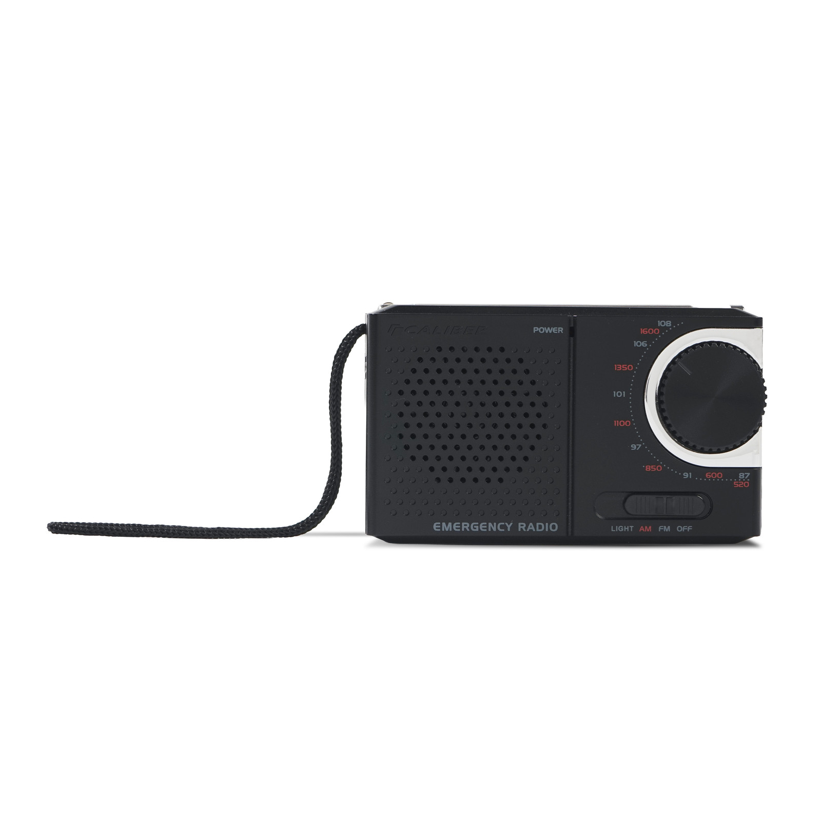 Caliber HPG311B Draagbare radio AM/FM 0.5 W Zwart